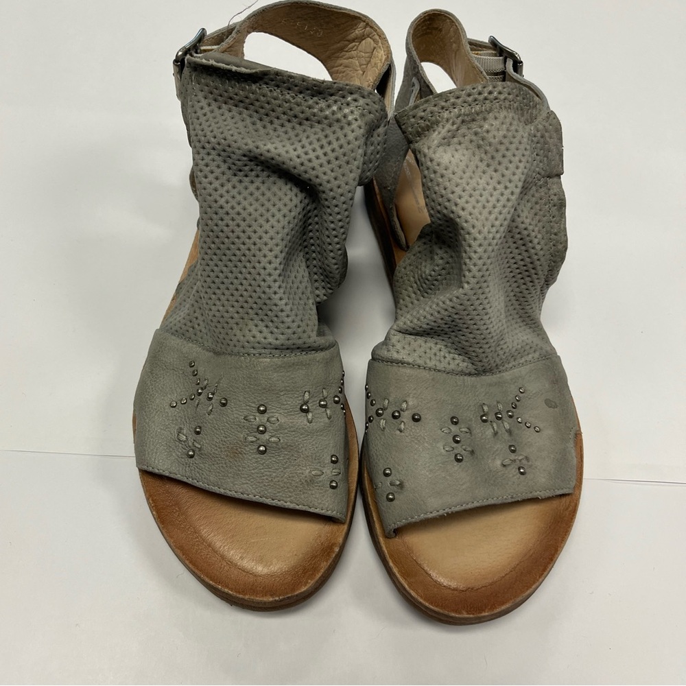 Miz Mooz FiFi Tan Leather Ankle-Strap Sandals Sz.‎ 40 (US9) - Picture 2 of 8